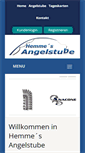 Mobile Screenshot of hemmes-angelstube.de